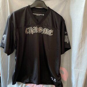 Chrome Hearts Chrome Hearts Black Mesh Warm Up Jersey